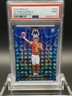 2024 Panini Mosaic Rookies Jayden Daniels #302 Reactive Blue Mosaic Prizm (RC)