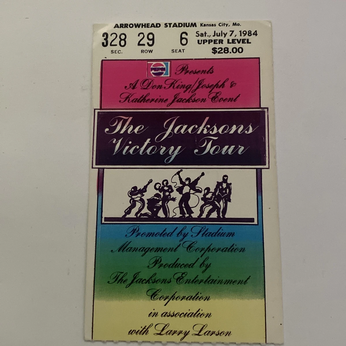 Michael Jackson Ticket for sale | eBay