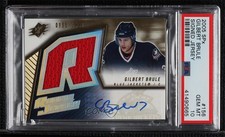 2005-06 SPx Rookie Jersey 995/1499 Gilbert Brule #156 PSA 10 GEM MT Auto 0t9e