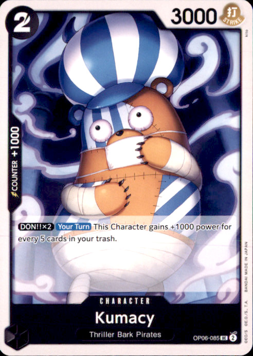Kumacy UC One Piece TCG Card Game OP06-085 NM