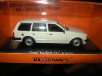 1:43 Maxichamps Opel Kadett D Caravan 1979 White/Weiss In Ovp