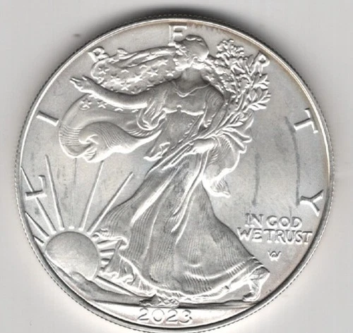 2023 W WALKING LIBERTY AMERICAN EAGLE .999 FINE SILVER DOLLAR COIN 1oz. $1 USA
