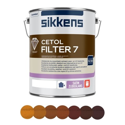 Holzschutzlasur Sikkens Cetol Filter 7 Plus Witterungsschutz 5 L (24,93 /1l)