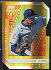 Rohan Handa Card 2021 Elite Extra Edition Aspirations Die Cut Gold (2/24) #146 