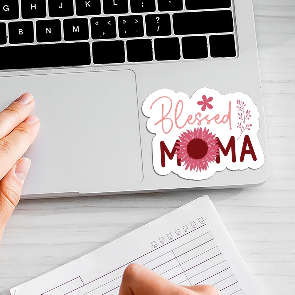 GATATHOM Blessed Mama Vinyl Sticker 3 Pcs | eBay