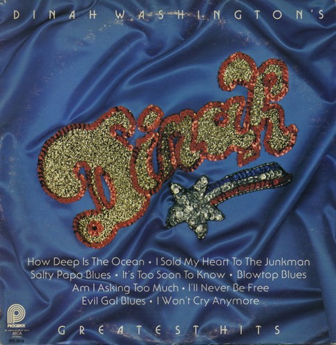 Dinah Washington - Dinah Washington's Greatest Hits Volume 1 (LP, Comp, Enh, RE)