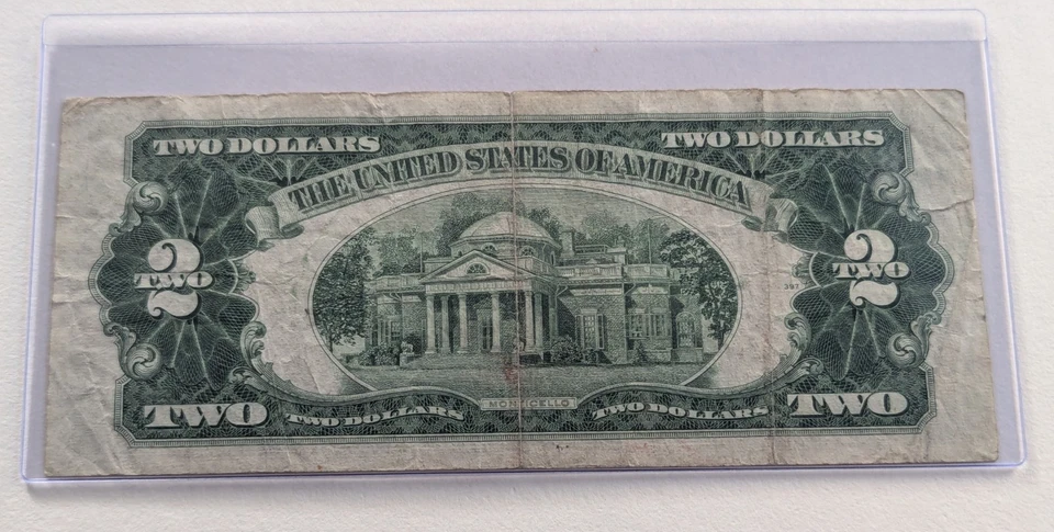 US Two Dollars, 1953, $2 Red Seal - Image 2 of 2