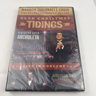 GLAD CHRISTMAS TIDINGS THE MORMON TABERNACLE CHOIR - DVD (2011)