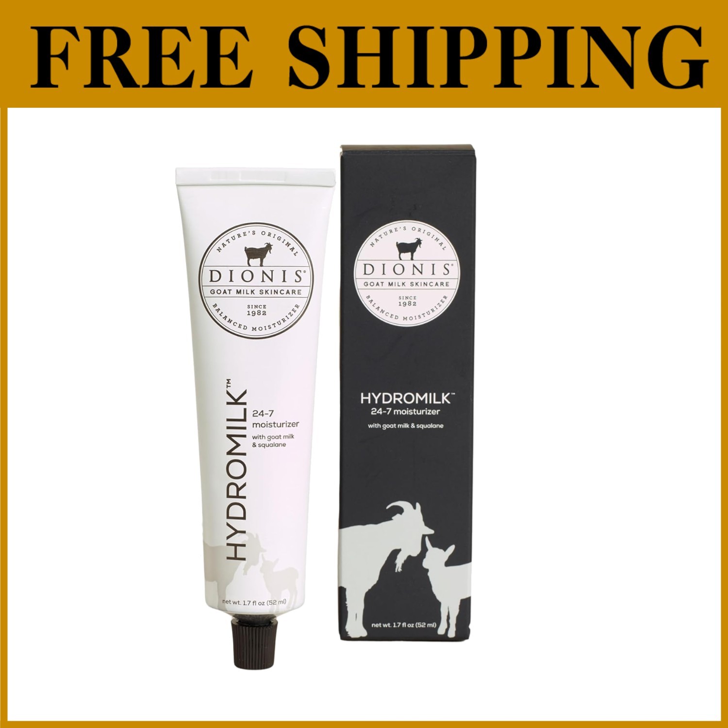 Gentle Goat Milk Moisturizer for All Skin Types