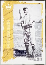 2021 Panini Diamond Kings - Artist's Proof Blue Baseball Honus Wagner #9 NM