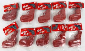 10 vintage 1970's Water Pistol squirt gun pistols - Carnival Toys - Hong Kong