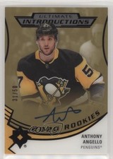 2020-21 Ultimate Collection Introductions Gold 31/50 Anthony Angello Auto 0jd0