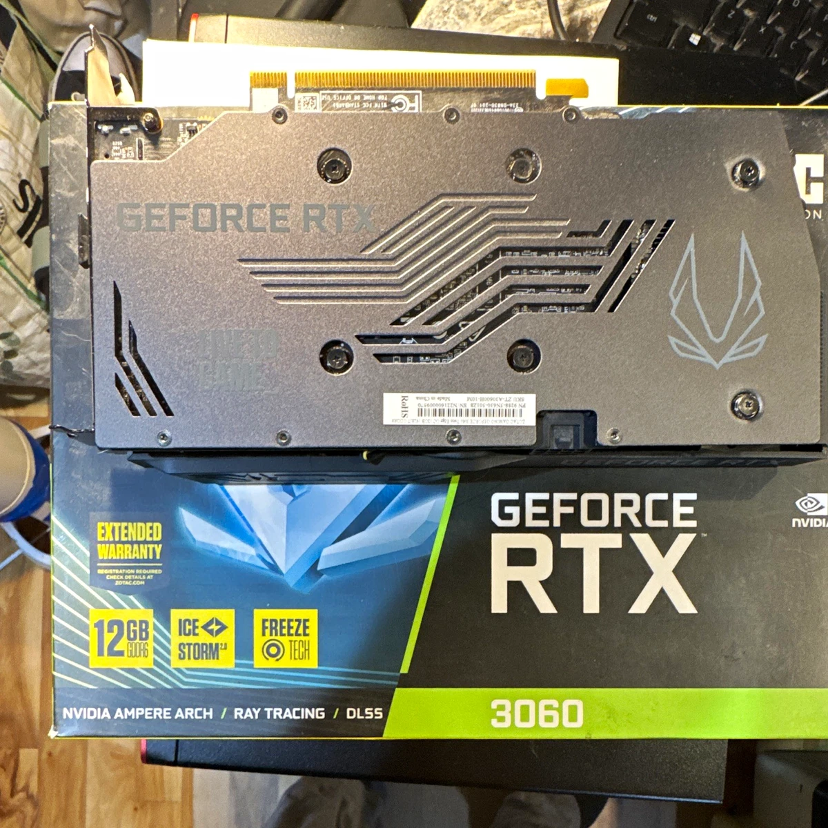 ZOTAC NVIDIA GeForce RTX 3060 12GB GDDR6 Computer Graphics Cards