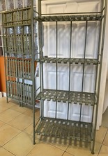 Rustic Metal Book Plant Shelve DIsplay Unit Book Shelf