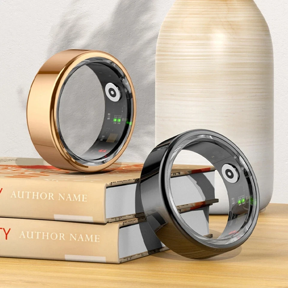 Smart Ring Health Tracker, IP65 Monitor Impermeable para Frecuencia Cardíaca y Fitness Foto 4 de 4