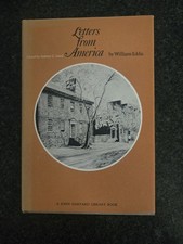 Letters from America (The John Harvard library) by William Eddis HC First Editio