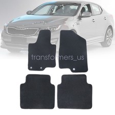 For 2011 2012 2013 2014 2015 Kia Optima Front Rear Floor Mats Carpet Black New