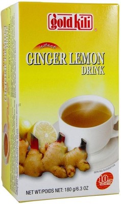 MHD 02.04.2026 GOLD KILI Instant INGWER ZITRONEGETRÄNK 180g | Ginger Lemon Drink