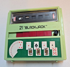 Vintage 1972 WACO 21 Blackjack Cordless Electric Handheld Game; Japan; Parts