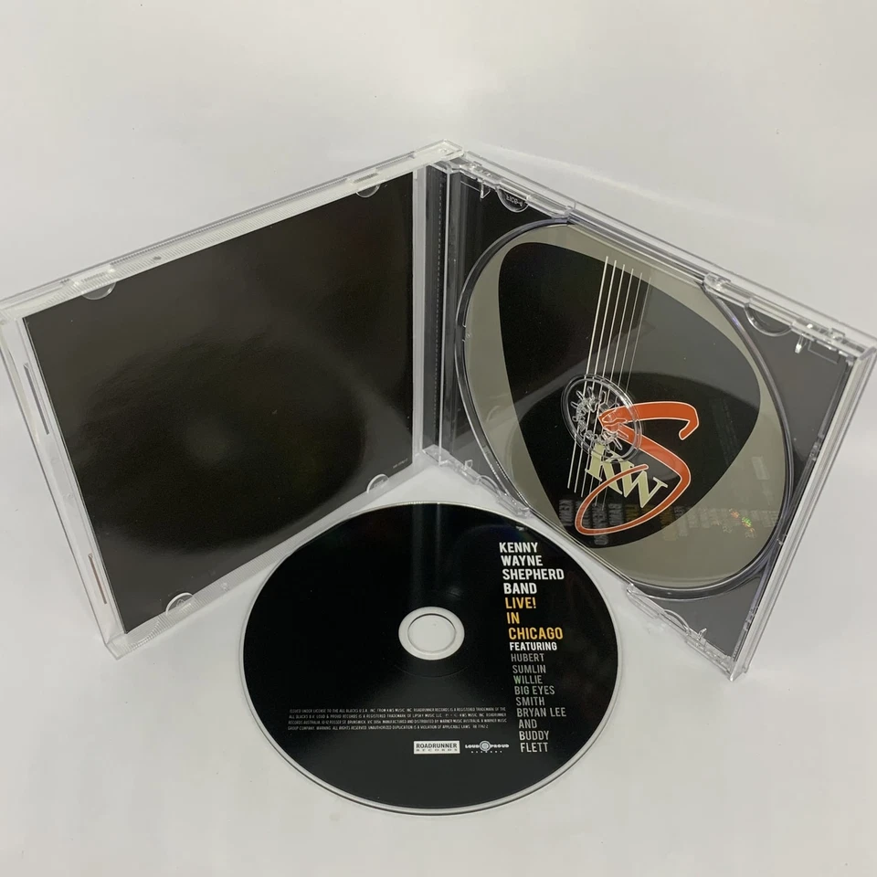 Kenny Wayne Shepherd Band LIVE! IN CHICAGO *Hype Sticker* CD VERY GOOD COND - Image 3 of 4