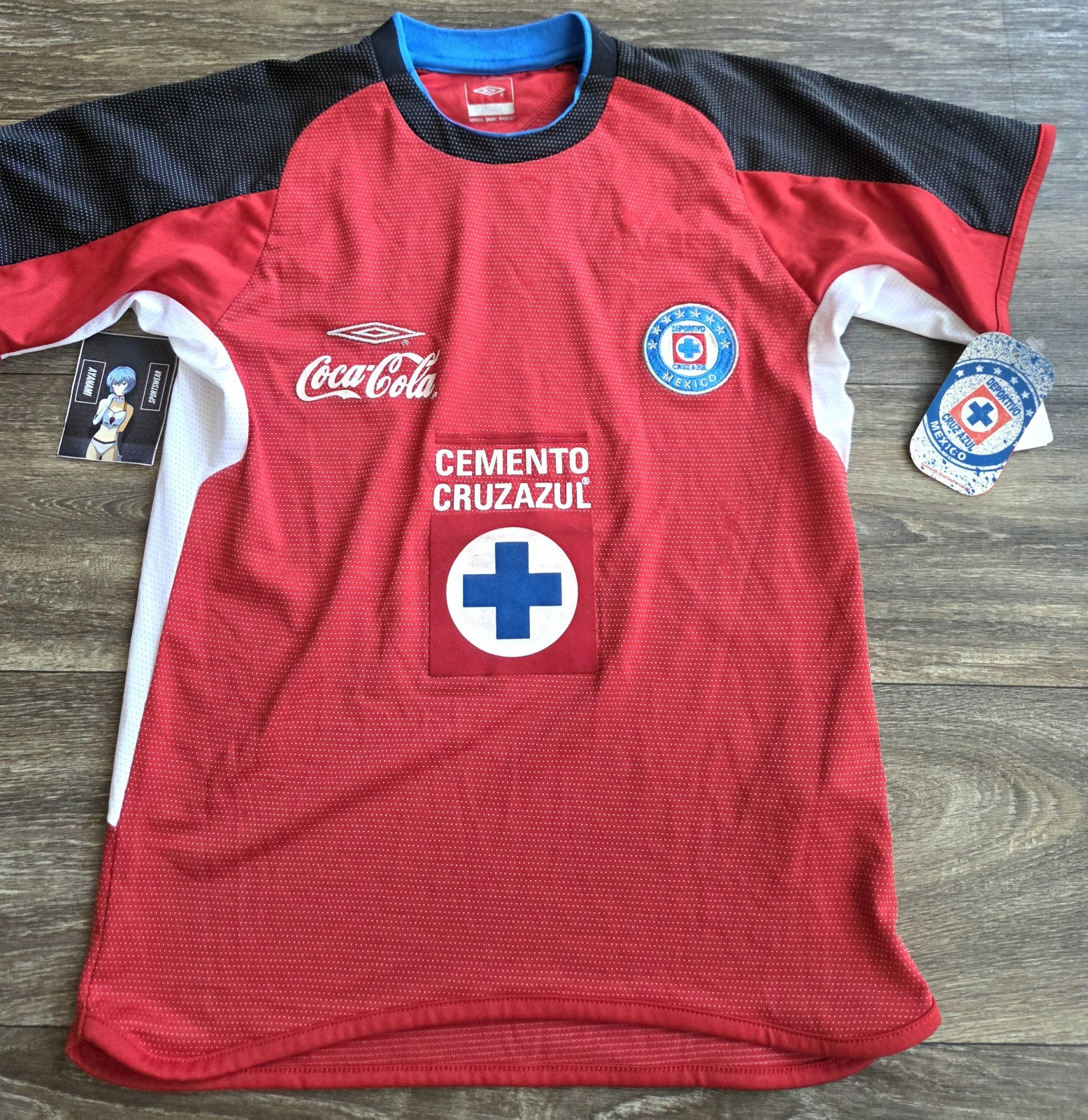NWT Umbro Cruz Azul Jersey Shorts Bundle Futbol Soccer Youth Kids Size Small 10 