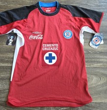 NWT Umbro Cruz Azul Jersey Shorts Bundle Futbol Soccer Youth Kids Size Small 10 