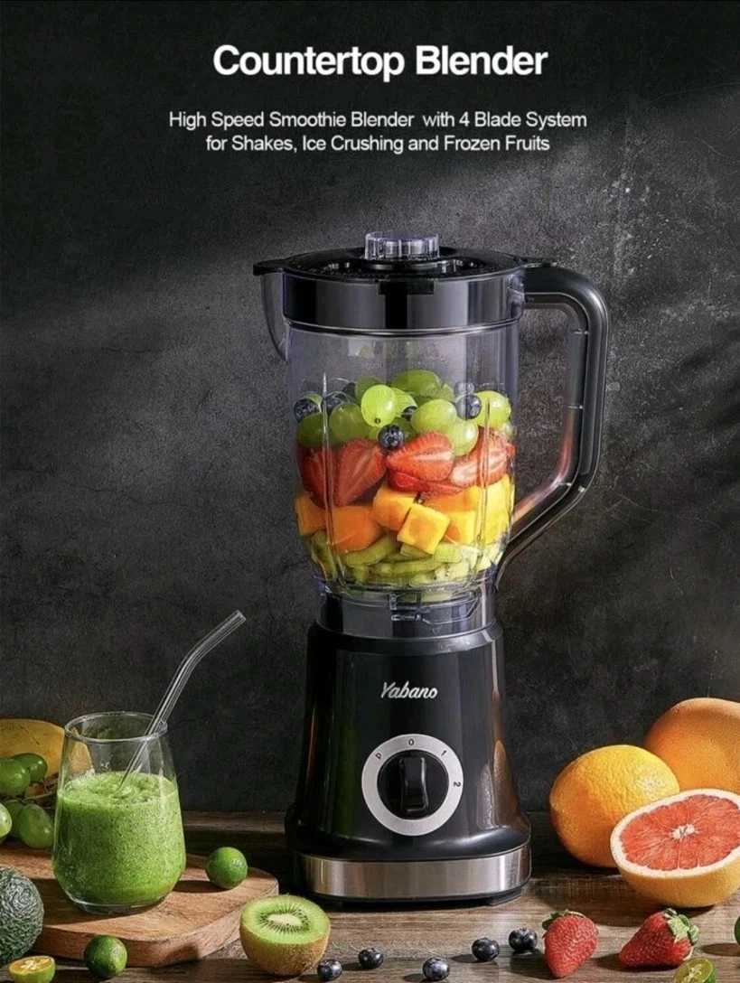 Yabano Professional Countertop Blender
Opens in a new window or tab