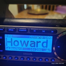 Sirius Starmate ST 4 Sirius Radio Receiver ACTIVE LIFETIME SUBSCRIPTION HOWARD