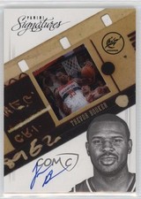 2012-13 Panini Signatures Signatures Film Trevor Booker #98 Auto 05fy