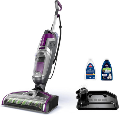BISSELL Crosswave Pet Pro All in One Wet Dry Vacuum Cleaner and Mop for Hard Flo