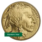 1 oz American $50 US Gold Buffalo Coin BU (Random Year) .9999 Fine