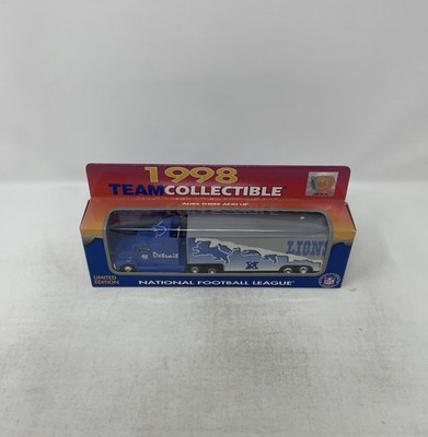 1998 Detroit Lions NFL Football 1:80 Scale DieCast Semi Truck