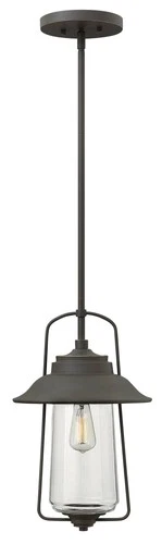 Hinkley Beldenplace 10" Wide Bronze Lantern Outdoor Hanging Light - Picture 3 of 7
