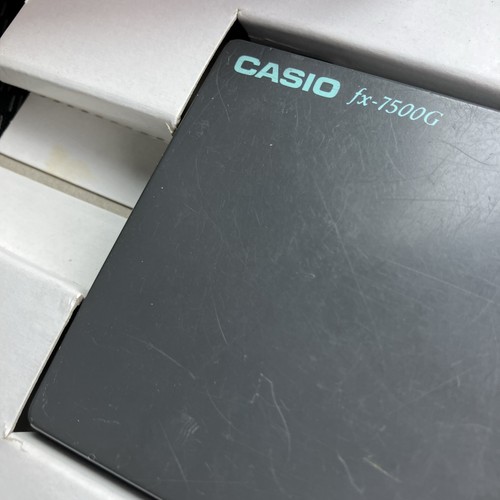 Casio FX-7500g Scientific Graphic Calculator | 1989. At Fault - Picture 8 of 12