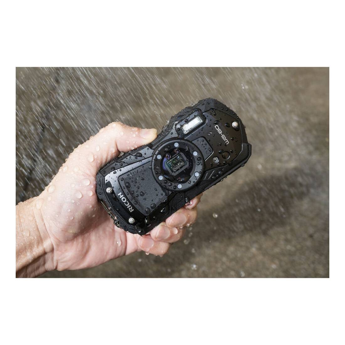 Ricoh WG-80 Compact Camera Black for sale online UK