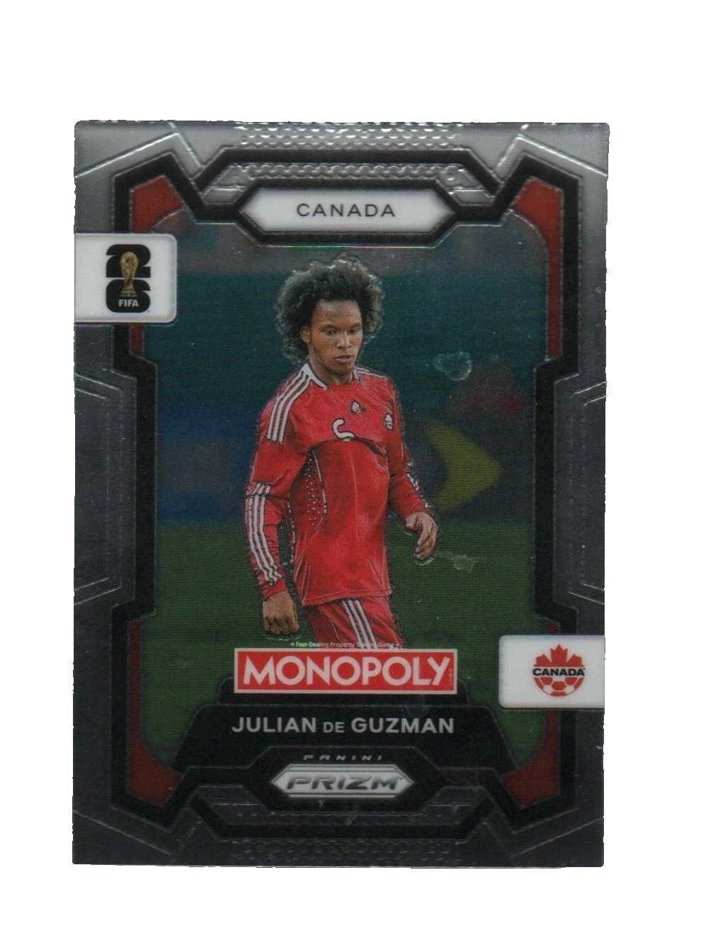 2026 Prizm Monopoly FIFA World Cup Soccer Julian De Guzman #77 Canada