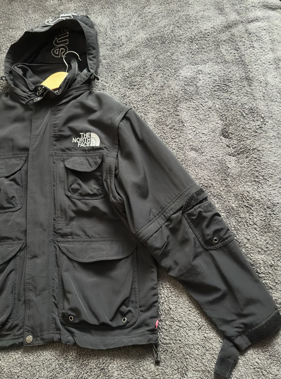 Supreme x The North Face Trekking Convertible Jacket Black Small image 7