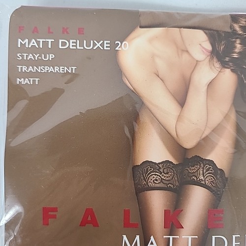 NEW Falke Transparent Matt Deluxe 20 Den Tights Powder Sz 9.5-10 - Picture 2 of 6