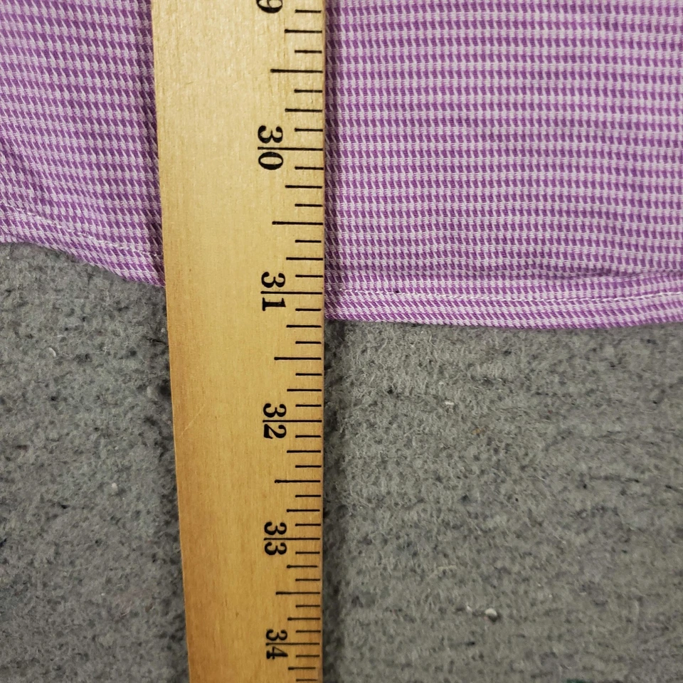 Camisa Duchamp London Para Hombres XL Calce Ajustado Vestido Puño Francés 17.5 Botones Formal Foto 4 de 4