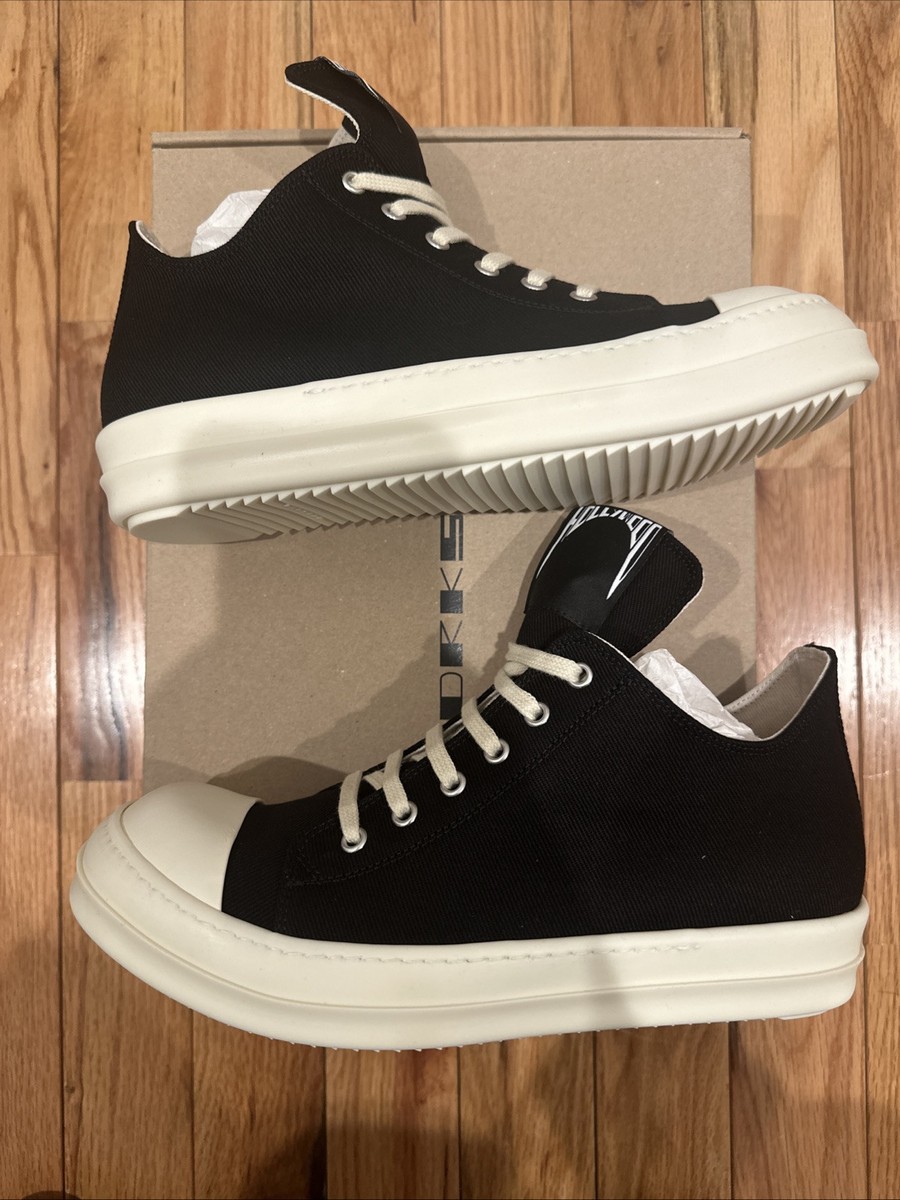 Rick Owens DRKSHDW ラモーンズスニーカー EU41 Rick Owens DRKSHDW Ramones Low Black - Size EU41/US8 | eBay