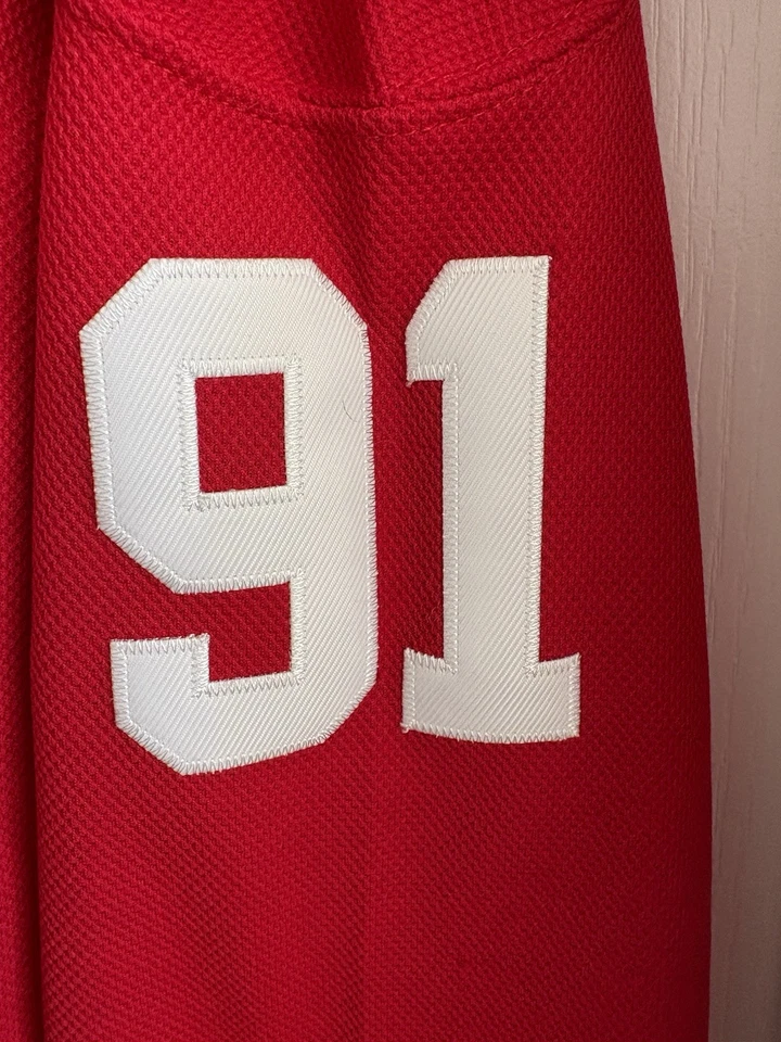 Camiseta Sergei Fedorov #91 asistente Detroit Red Wings NHL talla 54 CCM Foto 4 de 4