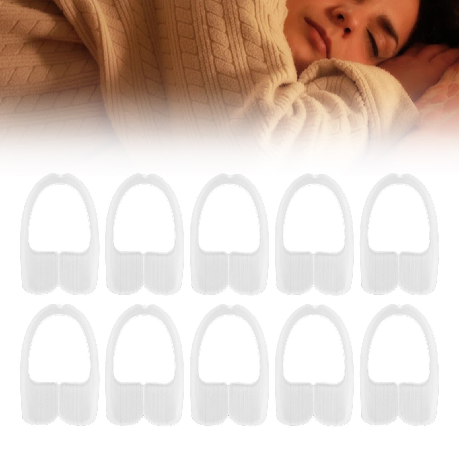 10pcs Dental Night Guard Rubber Athletic Protection Mouth Clenching Guard