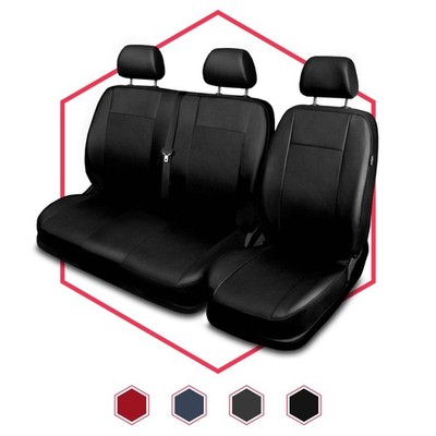 Autositzbezüge Universal Schonbezüge PKW Set Transporter 1+2 BUS für Opel Vivaro