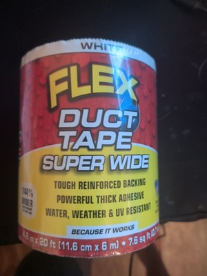 Flex Duct Tape, Super Wide, Heavy Duty Strong, Multi-Surface, Water Resistant