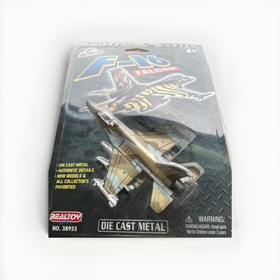 Realtoy Action City F-16 Falcon Aircraft 38955 Die Cast [L6