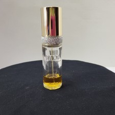 Elizabeth Taylor White Diamonds Perfume Spray 1oz Glass Bottle Vintage