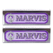 Marvis Jasmin Mint 3.8oz/75ml NEW IN BOX SET OF 2