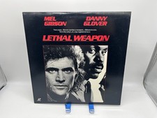 "Lethal Weapon" Extended Play Laserdisc LD - Mel Gibson