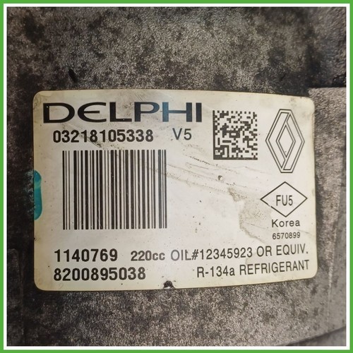 Compressore Aria DELPHI 1140769 MASTER 2.5 dCi 8201250900 2006 2010 - Imagen 4 de 6