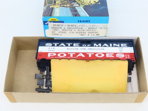 Kit Bev-Bel escala HO Athearn #1994-1 BAR Bangor & Aroostook 40' frigorífico #8549 | Zustand: Used